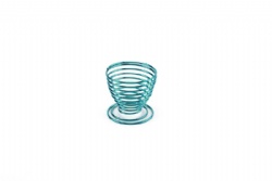 Electrophoresis blue spiral sponge egg scaffold