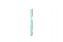 Light green folding No.1 eyebrow knife